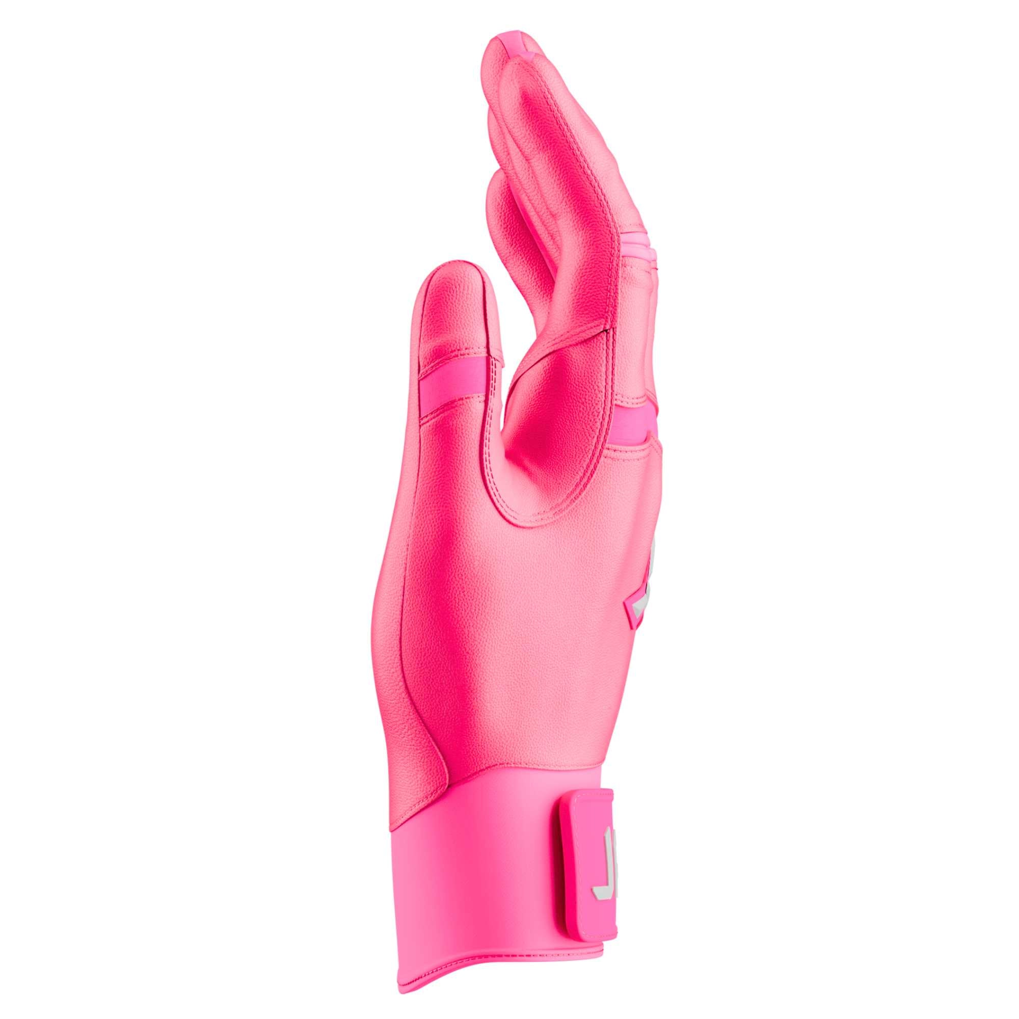 Jax Pink Pro Cuff Batting Gloves