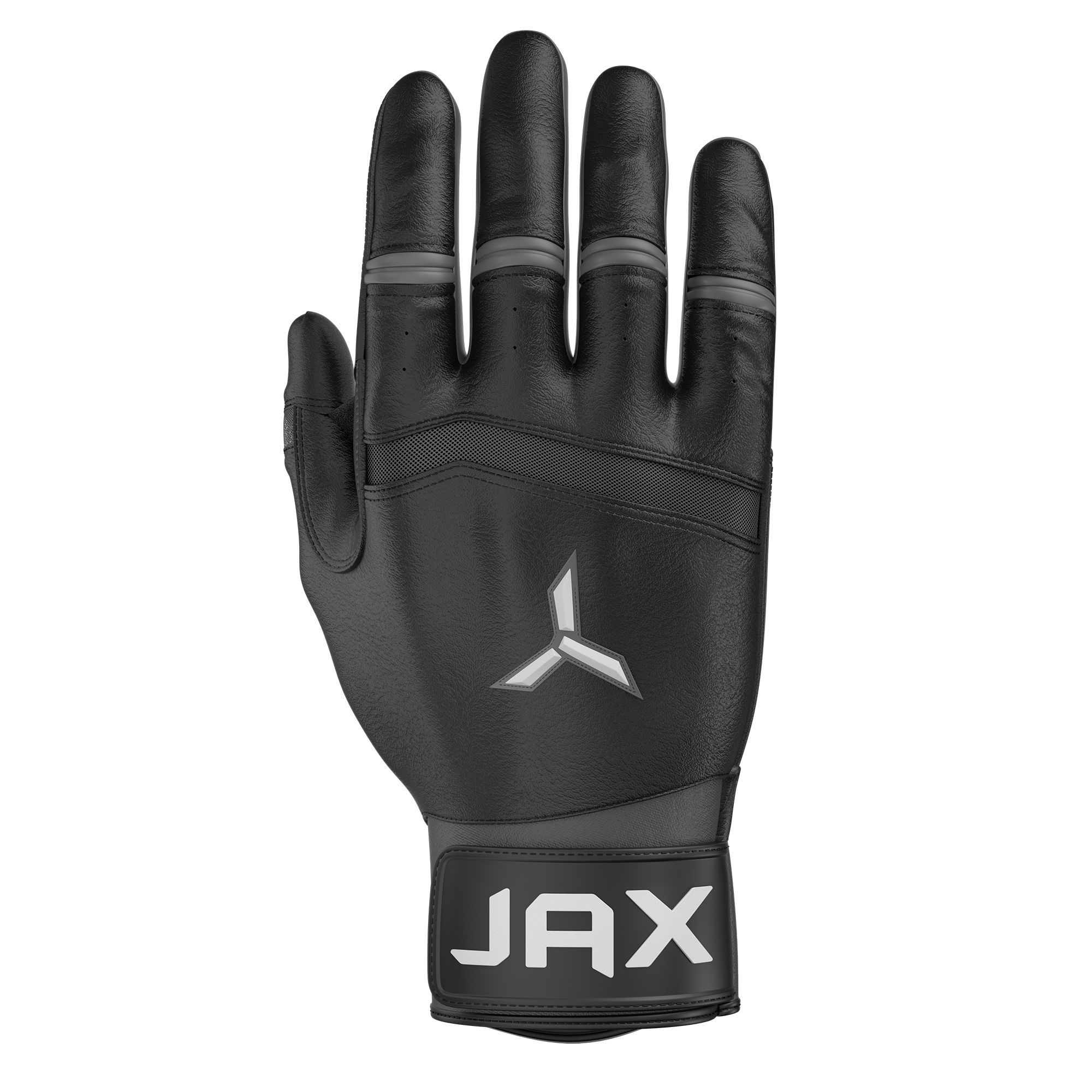 Jax Black Pro Cuff Batting Gloves