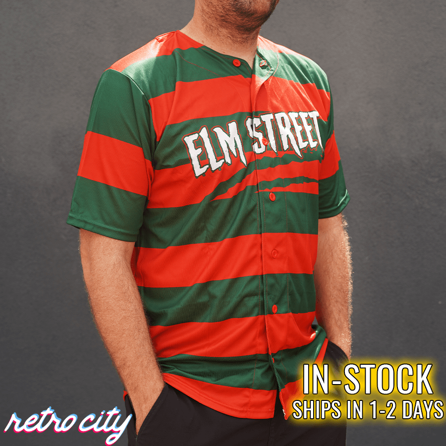 Elm Street Sweet Dreams Custom Baseball Jersey