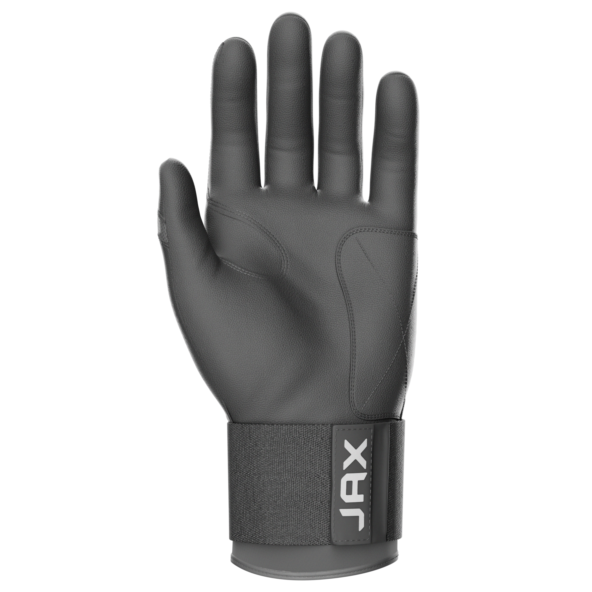 Jax Cool Grey Cuff Batting Gloves