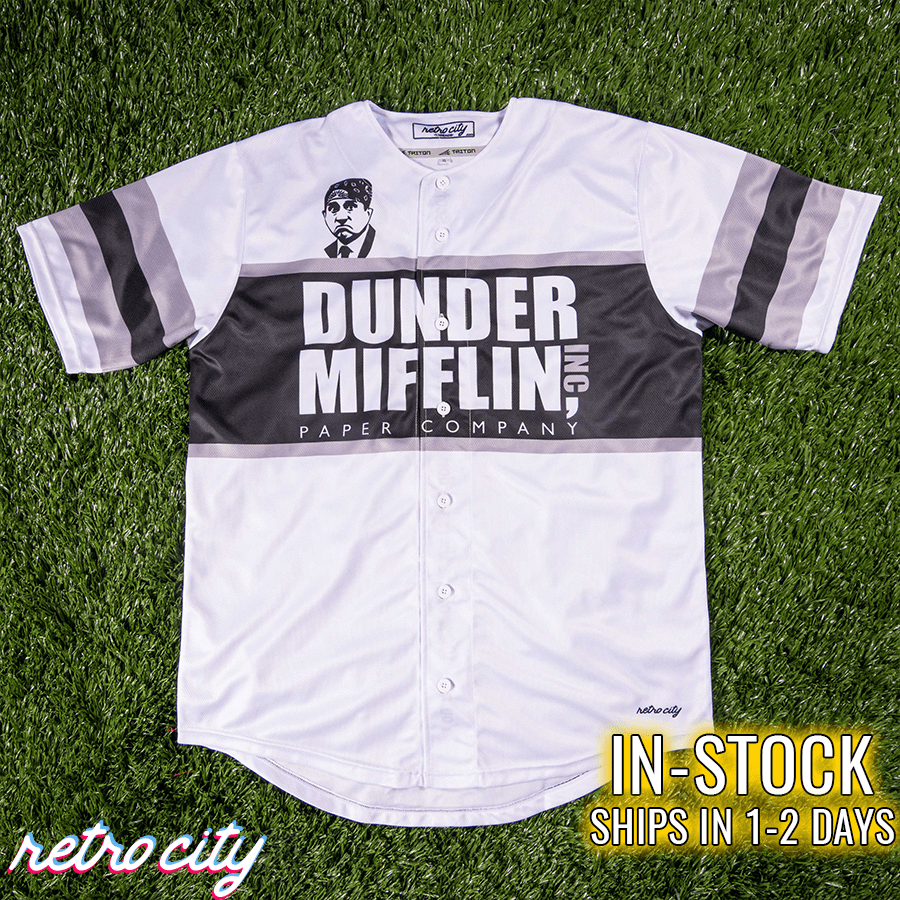 Dunder Mifflin The Office Baseball Jersey