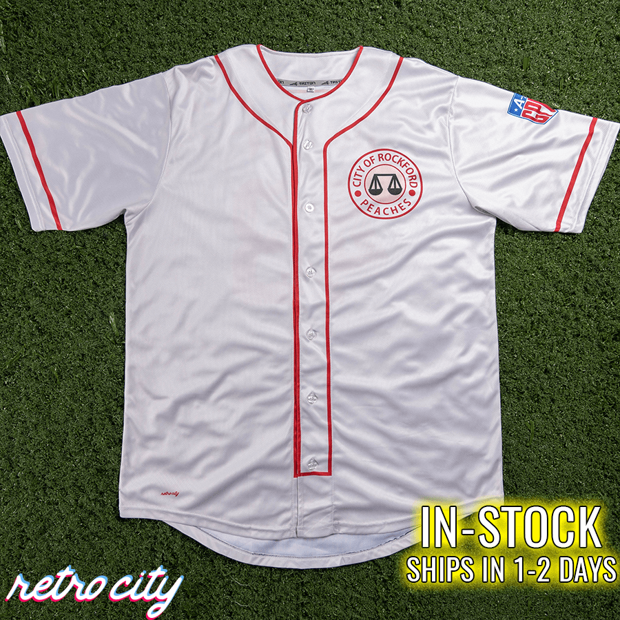 Rockford Peaches A League of Their Own Jimmy Dugan Baseball Jersey