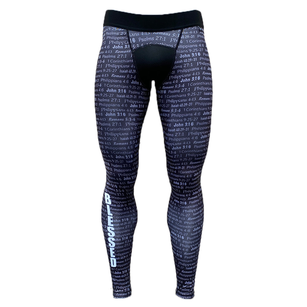 Black BLESSED Compression Tights