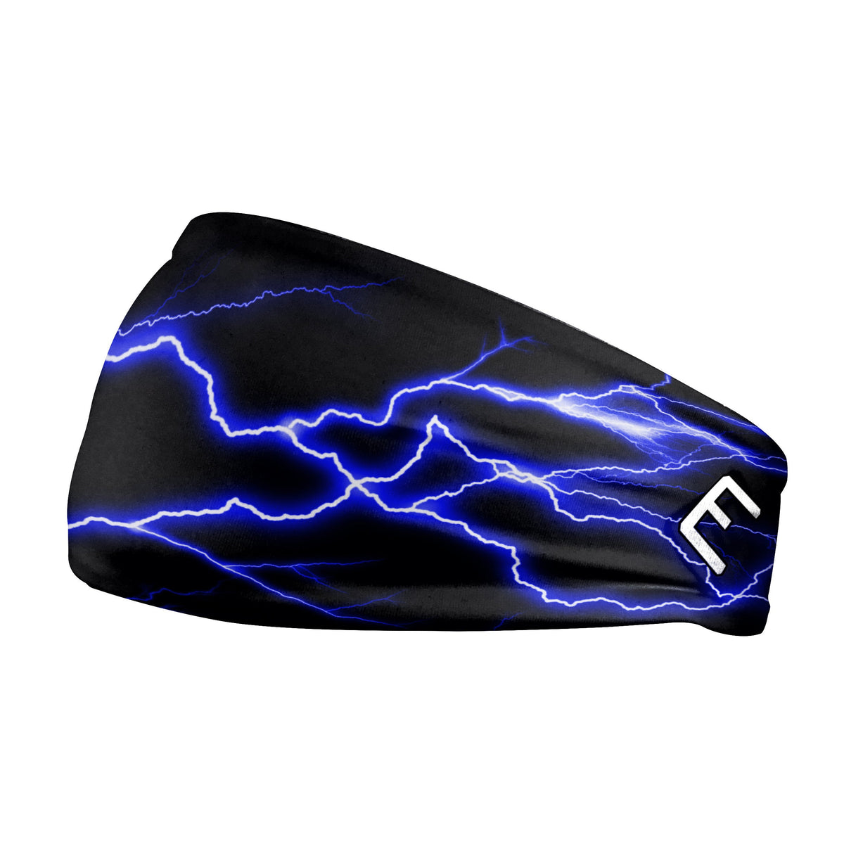 Blue Lightning Headband