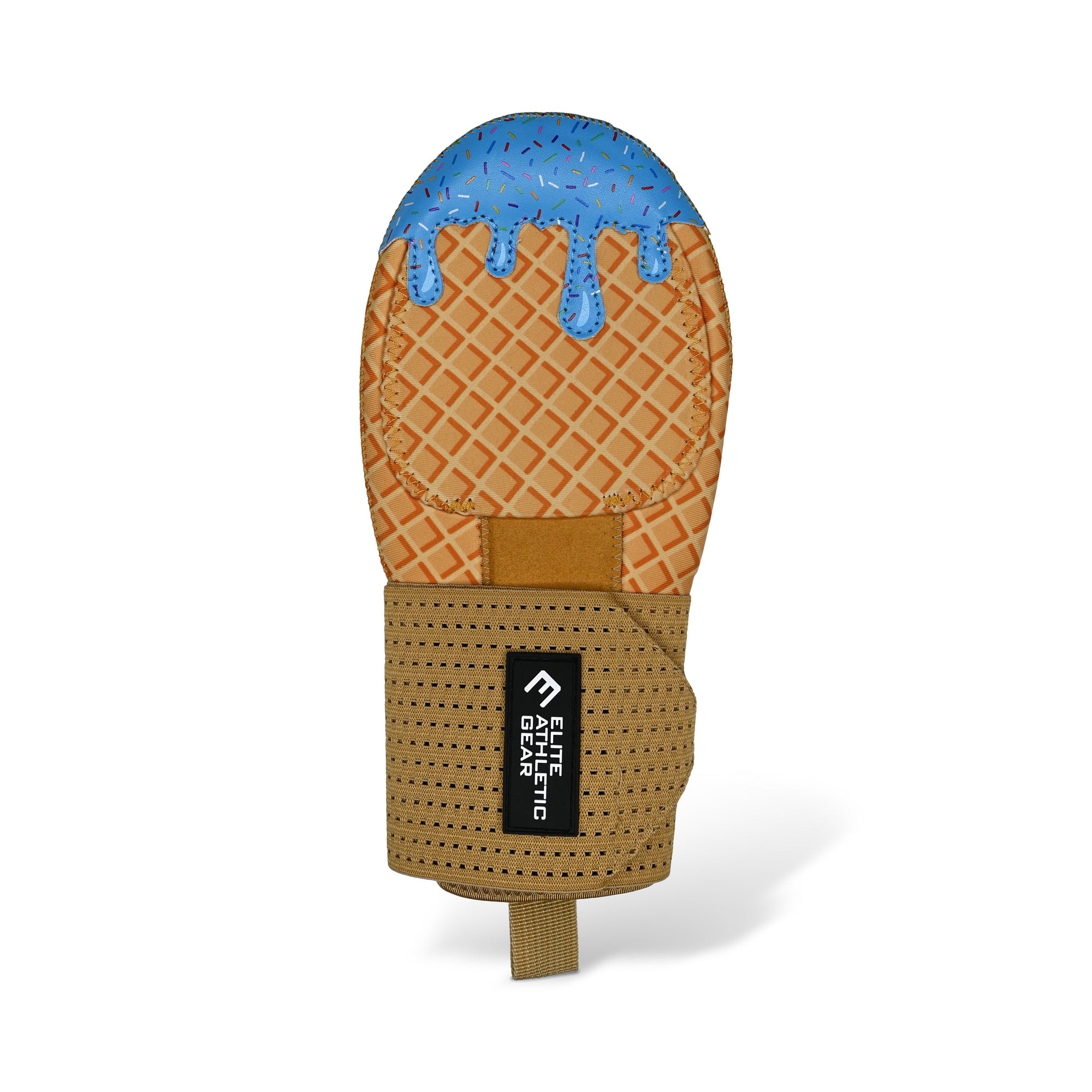 Blue Ice Cream Sliding Mitt