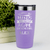 Light Purple Baseball Tumbler With Busy Ballpark Nights Design