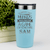 Teal Baseball Tumbler With Busy Ballpark Nights Design