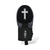 Faith Cross Black Sliding Mitt