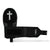 Faith Cross Black Sliding Mitt