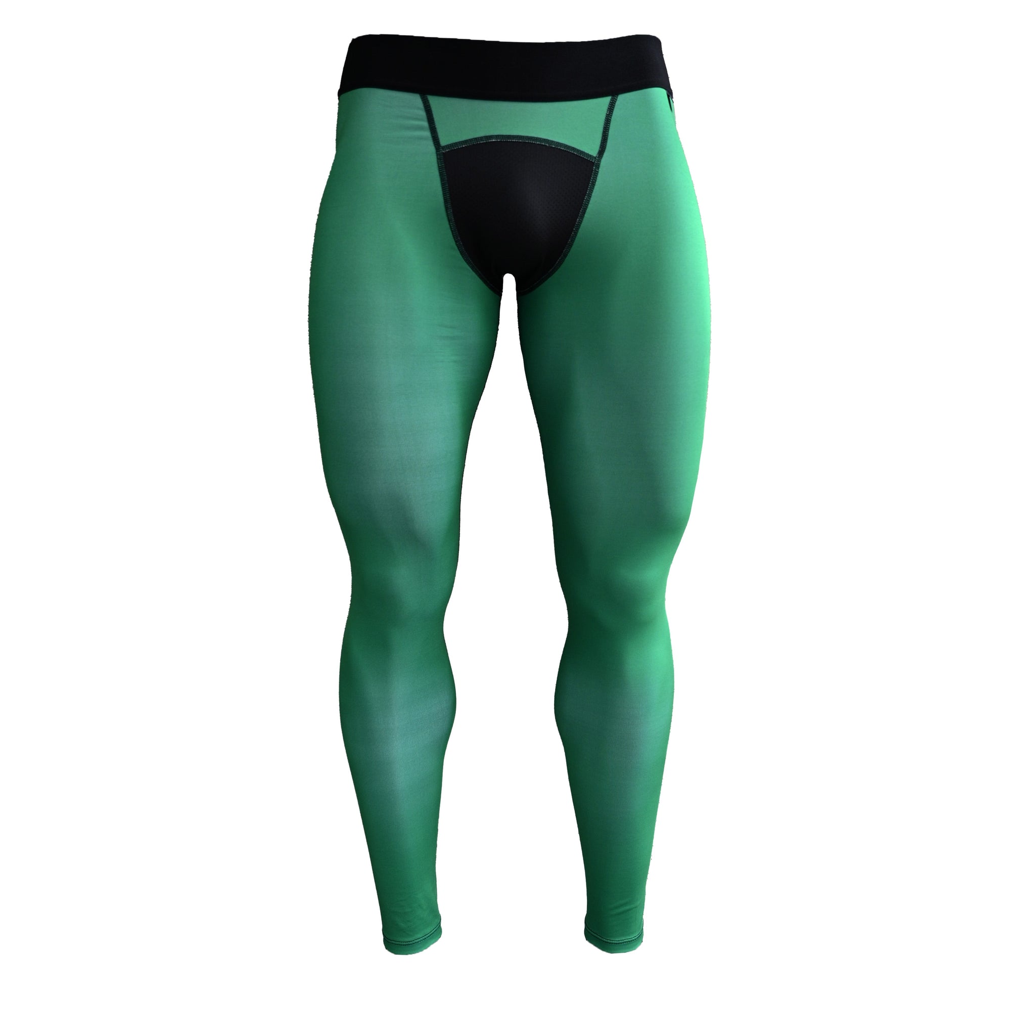 Green Compression Tights