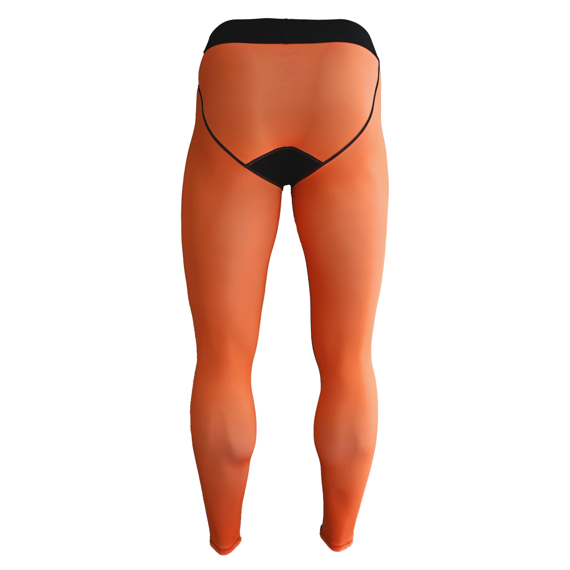 Orange Compression Tights