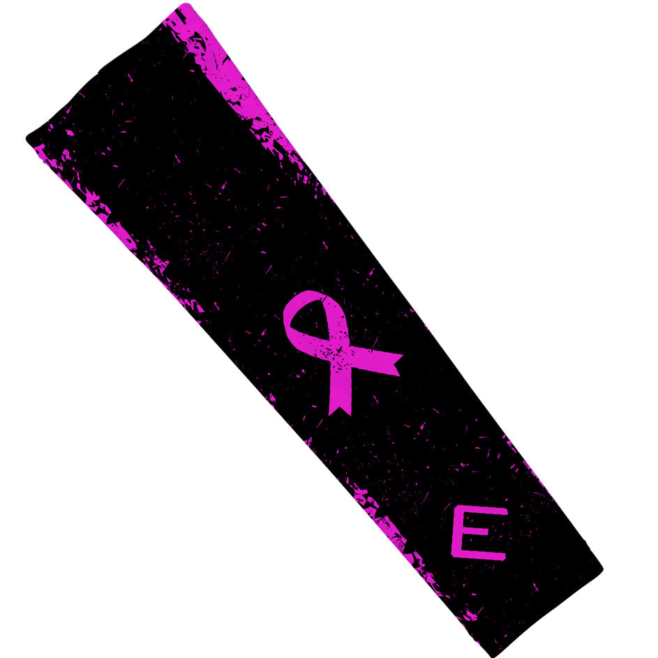 Pink Splattered Breast Cancer Arm Sleeve