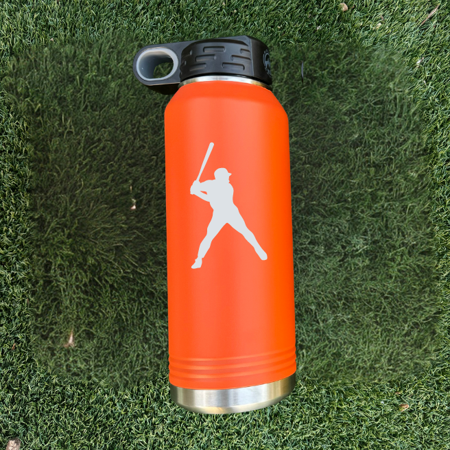 Baseball Positions Water Bottle