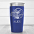 Blue Baseball Tumbler With Proud Baseball Sibling Design