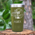 Military Green Baseball Tumbler With Proud Baseball Sibling Design