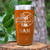 Orange Baseball Tumbler With Proud Baseball Sibling Design