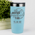 Teal Baseball Tumbler With Proud Baseball Sibling Design