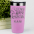 Pink Baseball Tumbler With Raising Future Mvps Design