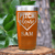 Orange Baseball Tumbler With Sass From The Mound Design