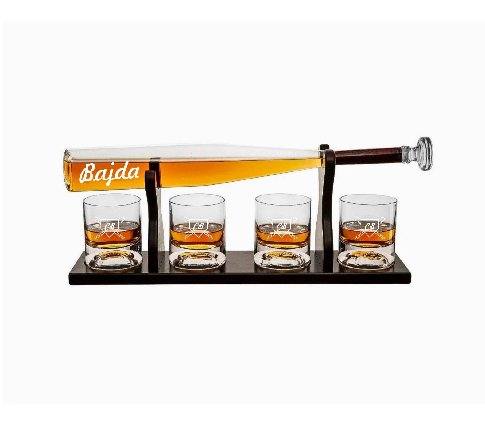 Personalized Baseball Bat Decanter