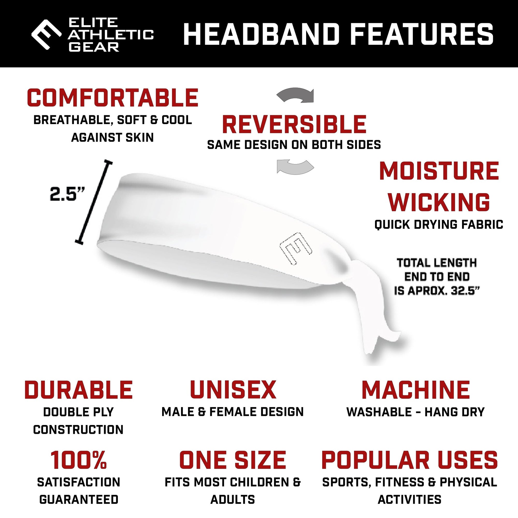 White Digi Camo Tie Headband