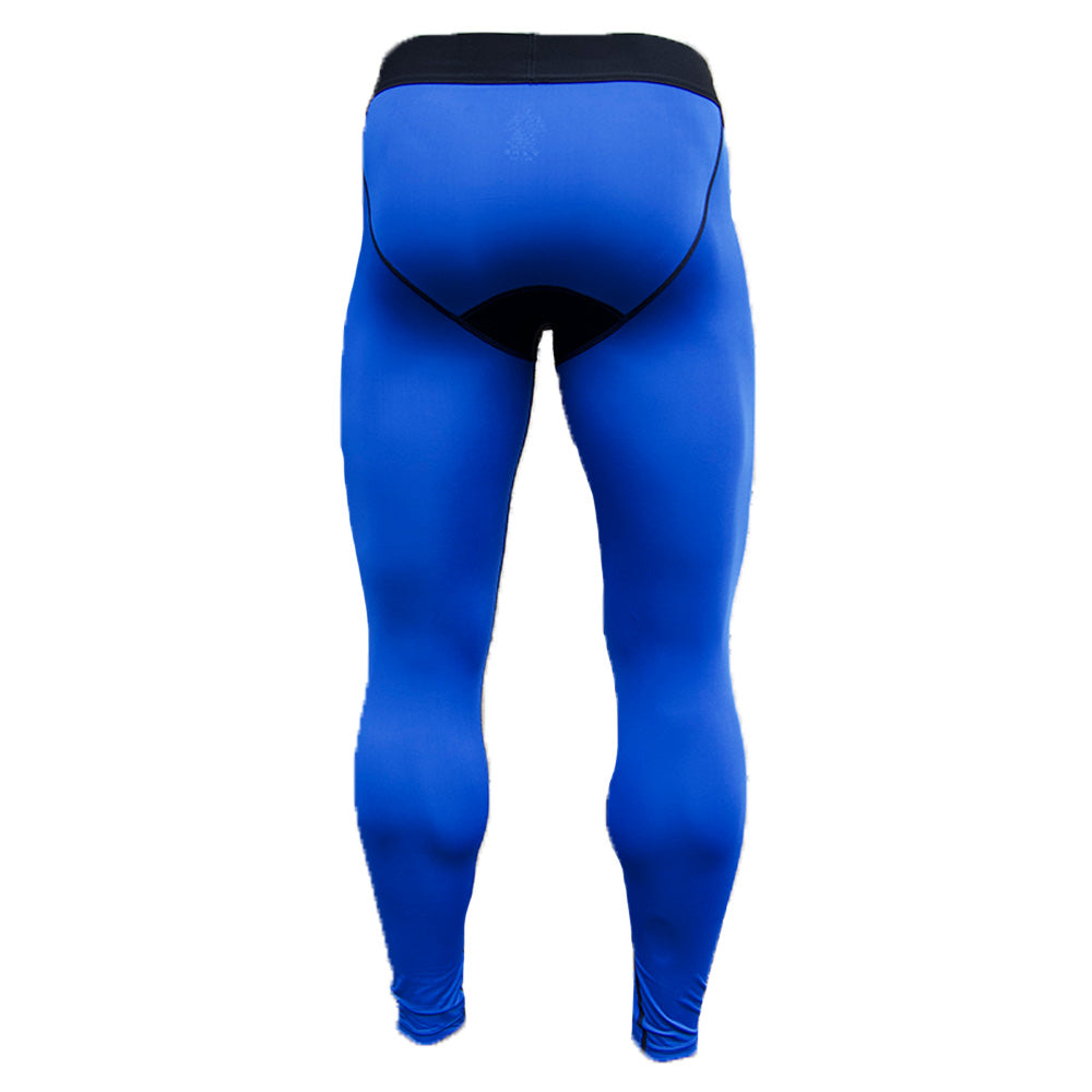 Blue Compression Tights