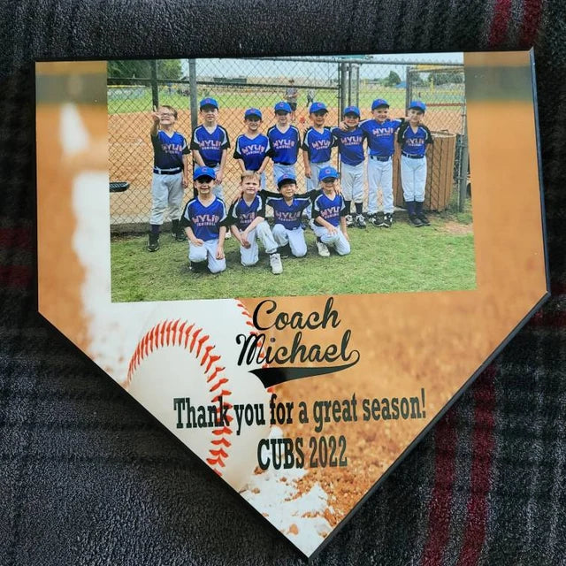 Team Tribute Photo Plaque