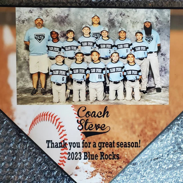 Team Tribute Photo Plaque