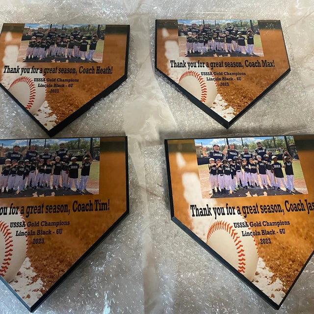 Team Tribute Photo Plaque