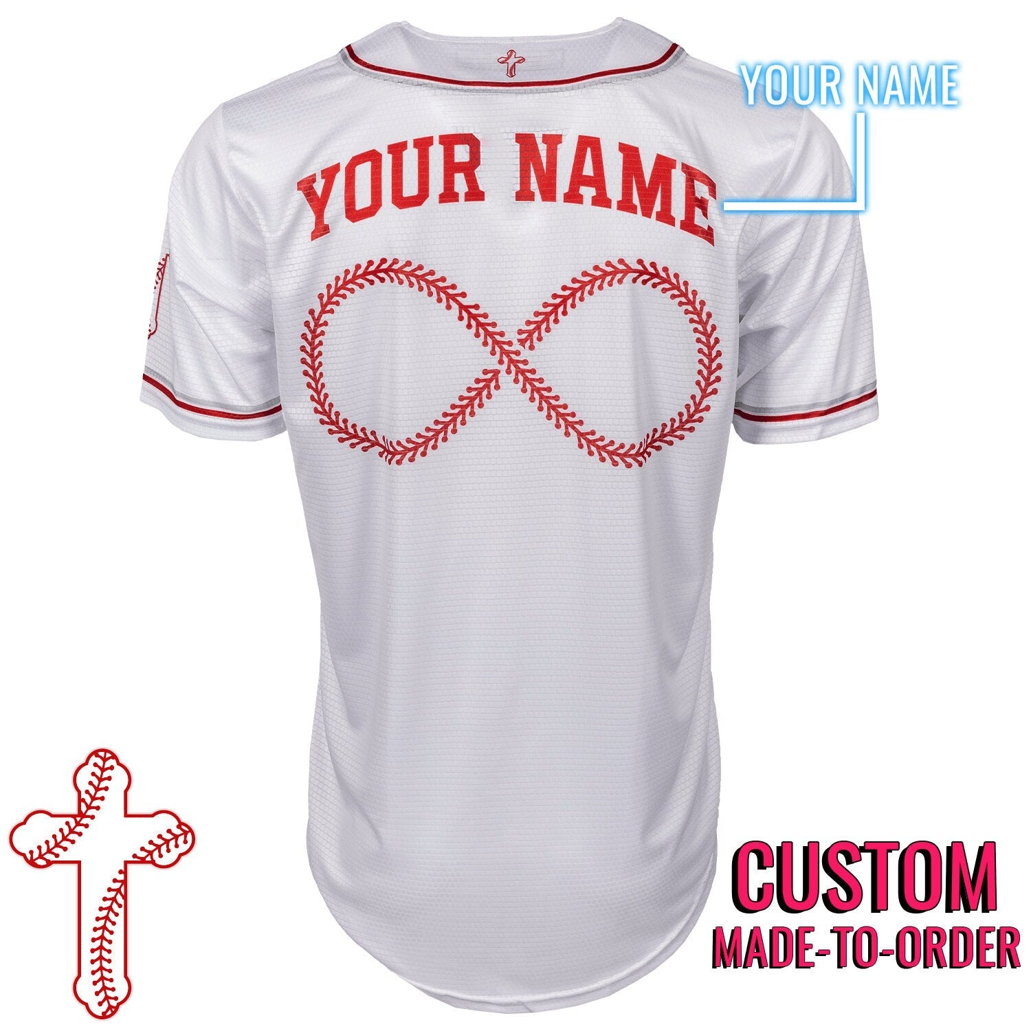 Baseball Cross Seams Jersey