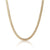 6mm Cuban Link Chain Necklace - 14K Gold Plated Stainless Steel