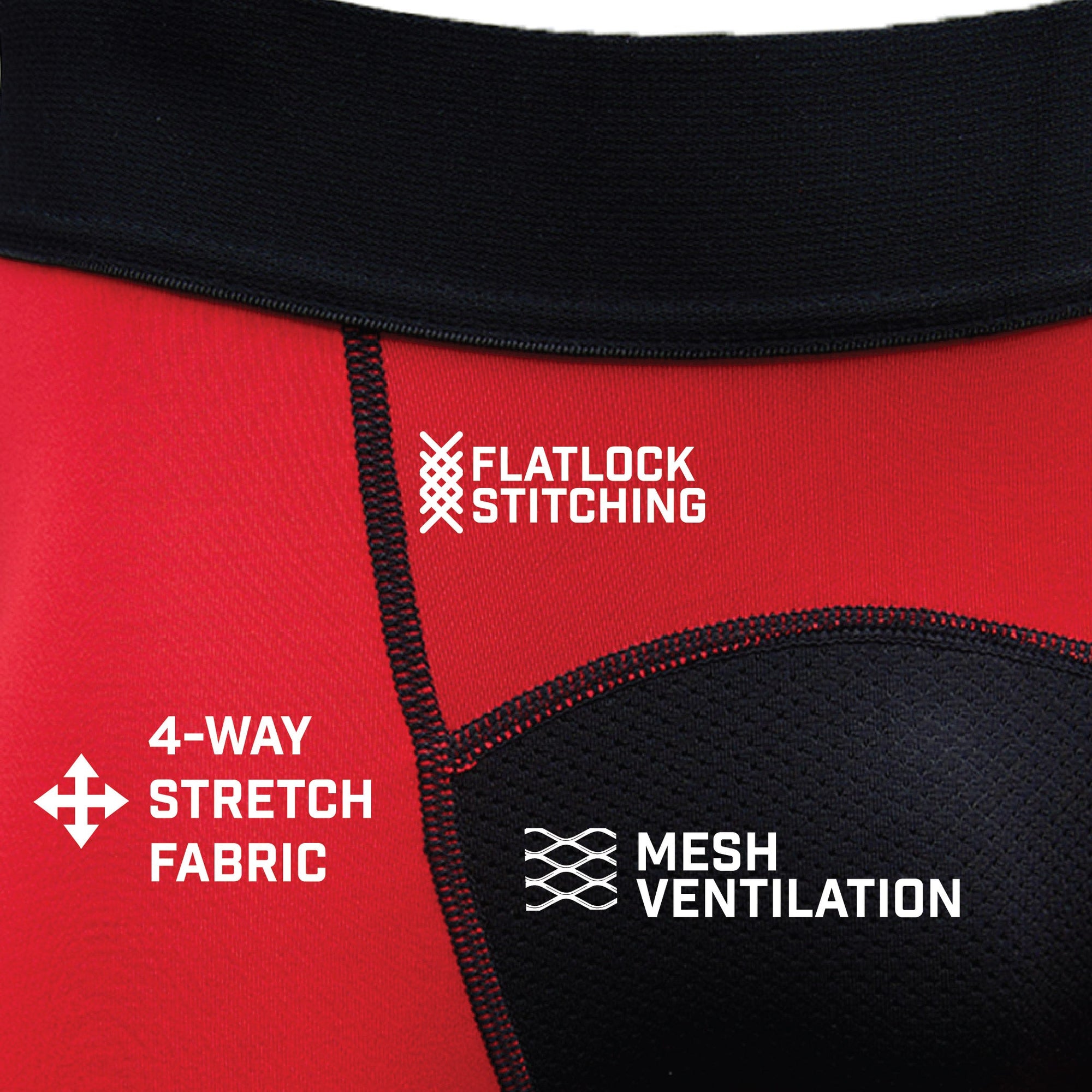 Red Compression Pants