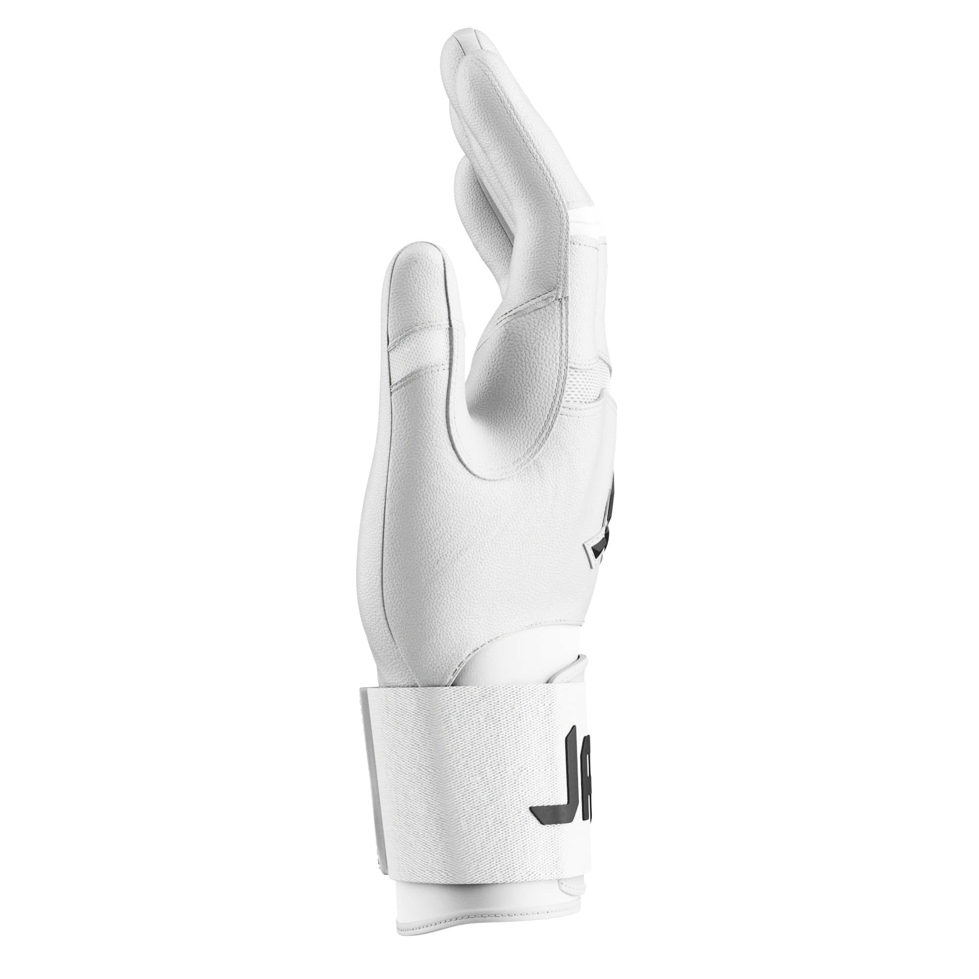 Jax White Cuff Batting Gloves