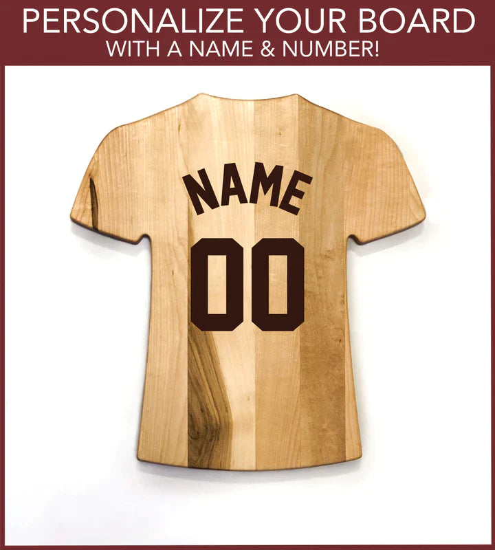 Custom Jersey Cutting Board