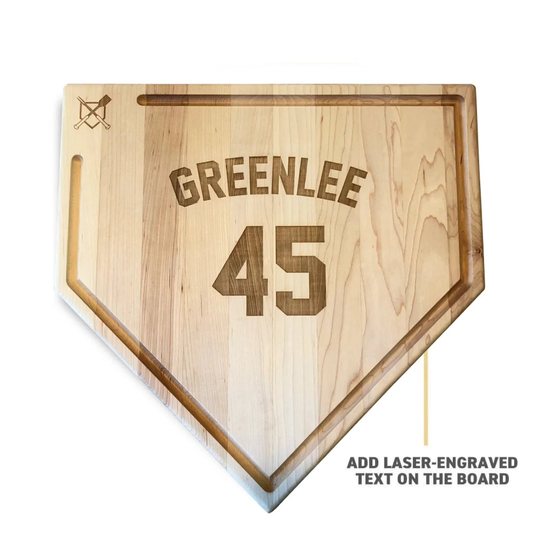 Baseball Plate Cutting Board