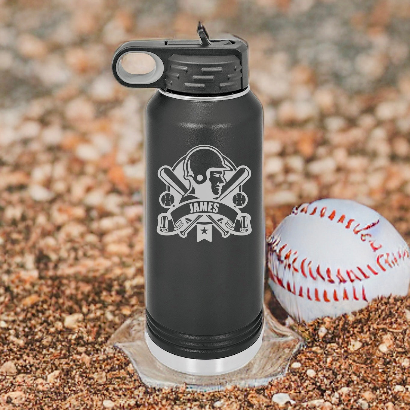 Baseball Water Bottle