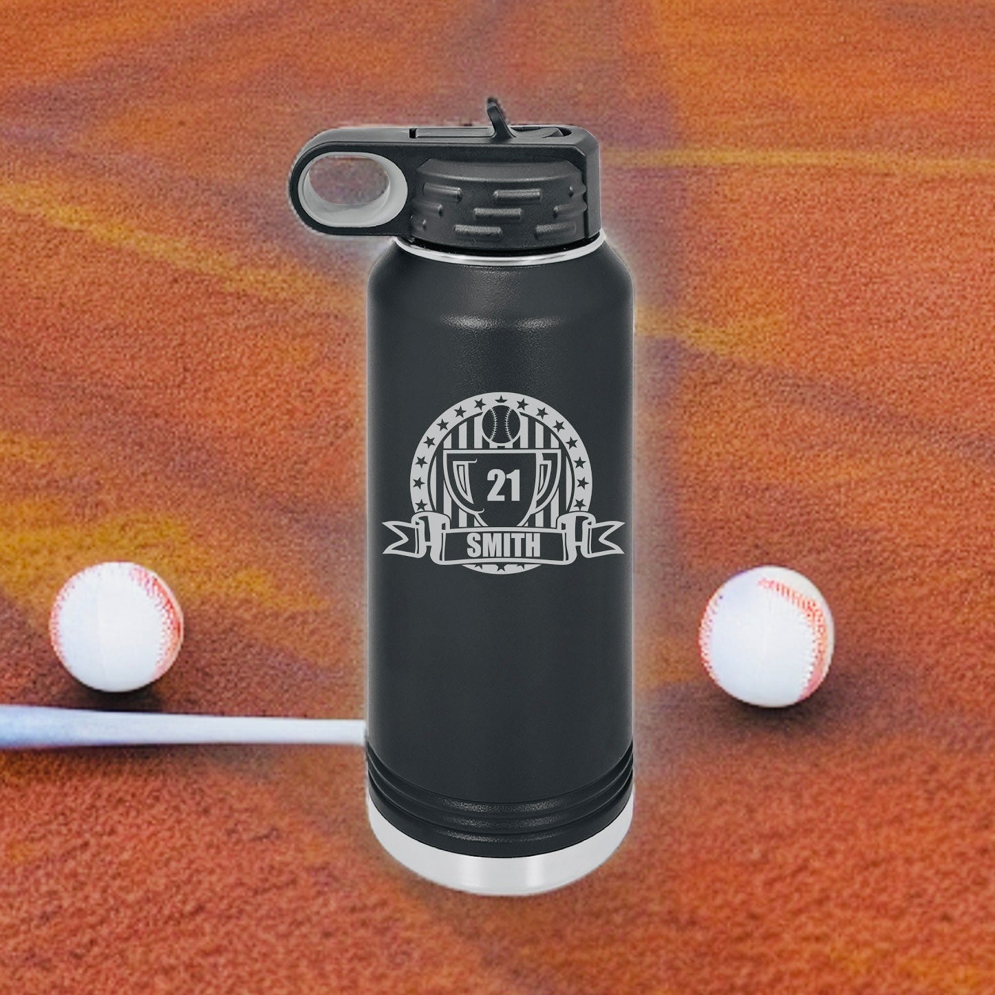 Baseball Water Bottle