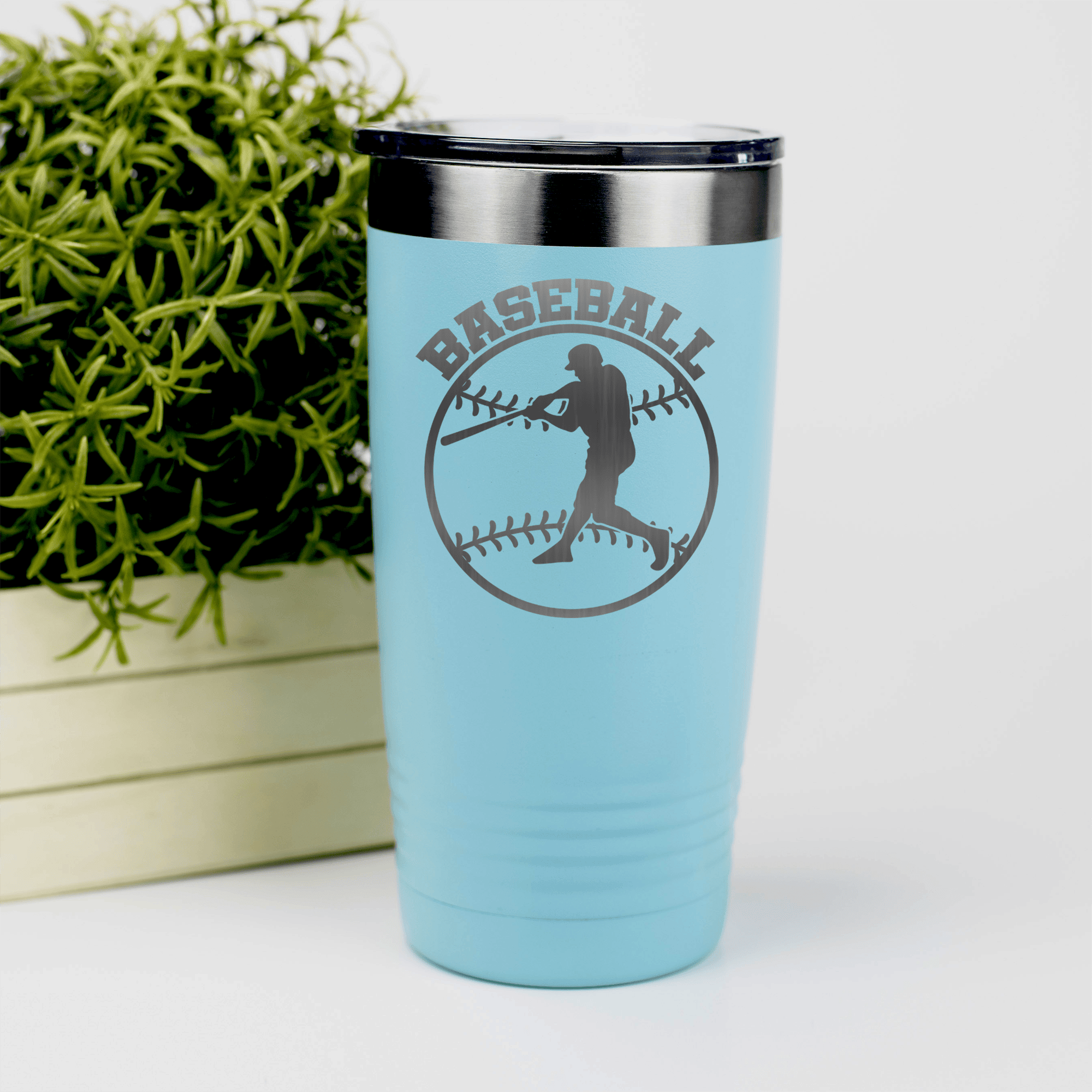 Teal baseball tumbler Player Spotlight