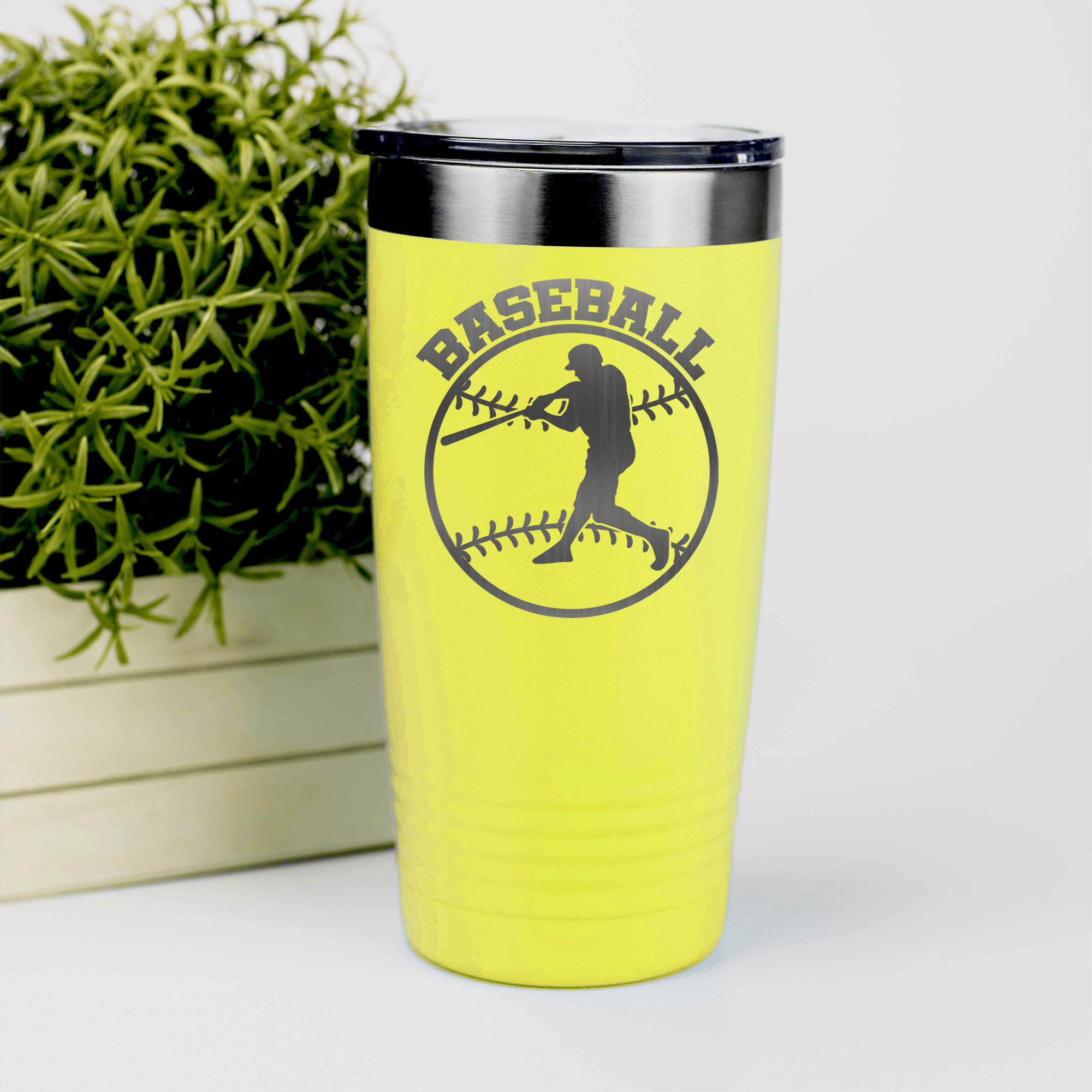 Yellow baseball tumbler Player Spotlight