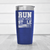 Blue baseball tumbler Swift Baserunner