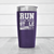 Purple baseball tumbler Swift Baserunner