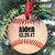 Personalized Baseball Ornament